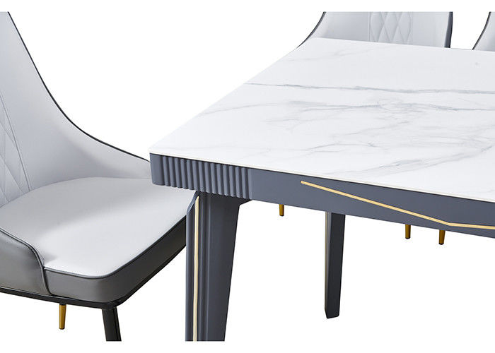 แฟชั่น Rock Board โต๊ะรับประทานอาหารสำหรับครอบครัว Luxury Modern