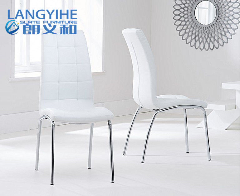 โต๊ะรับประทานอาหารหินอ่อน Oem Odm Circle สีขาว 120cm